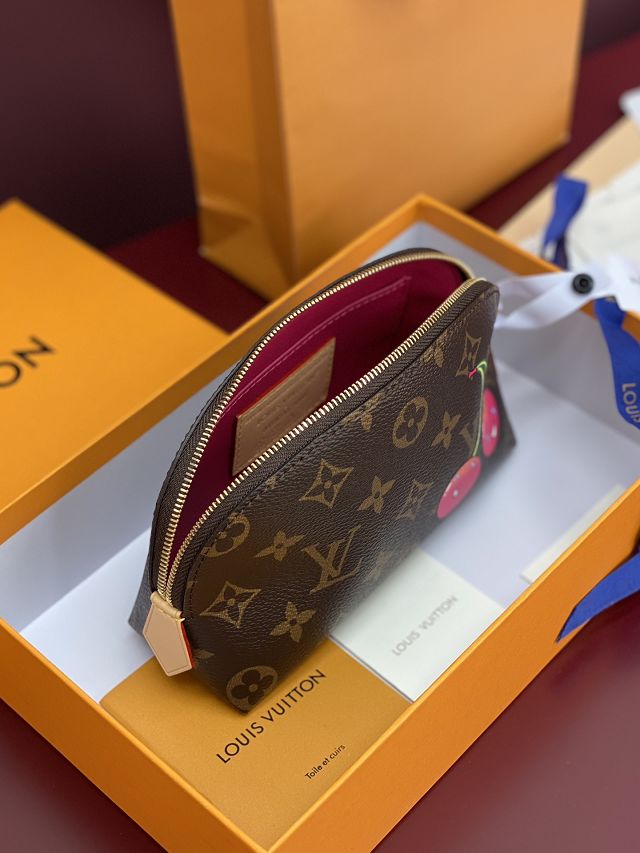 Louis vuitton original monogram canvas cosmetic pouch M13766