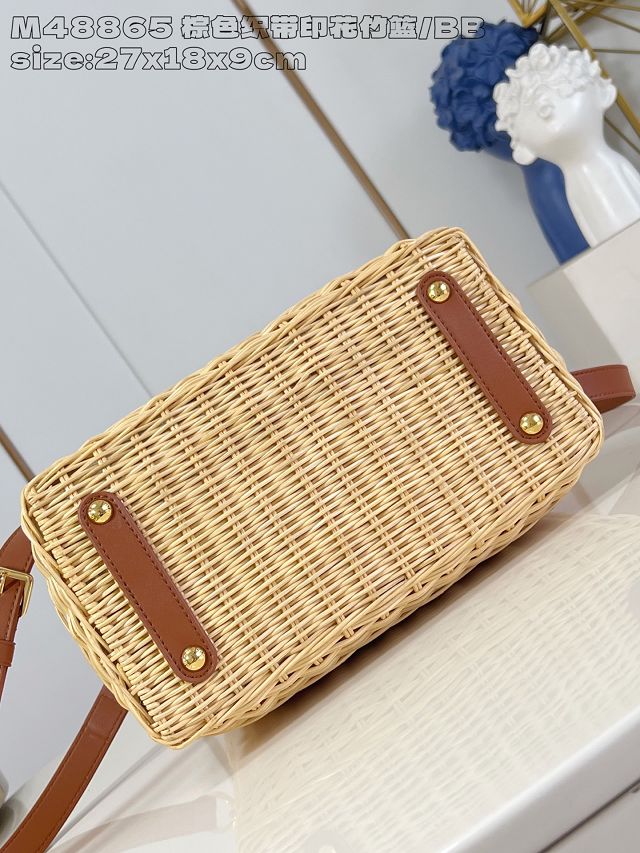 Louis vuitton original rattan capucines BB M260250 brown