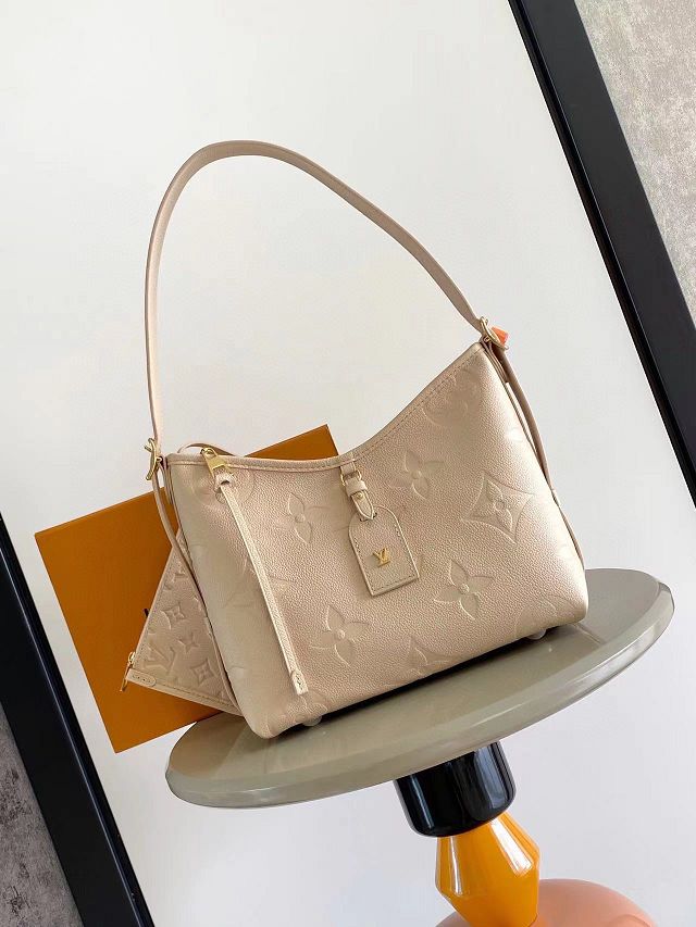 Louis vuitton original calfskin carryAll pm M14321 dune