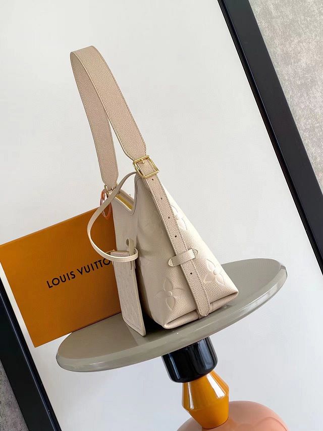 Louis vuitton original calfskin carryAll pm M14321 dune