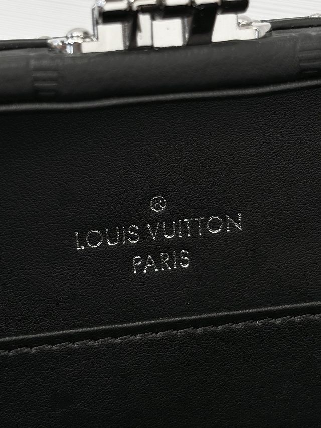 Louis vuitton original calfskin clutch box M12876 black