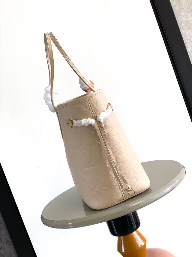 Louis vuitton original calfskin neverfull mm M45686 dune