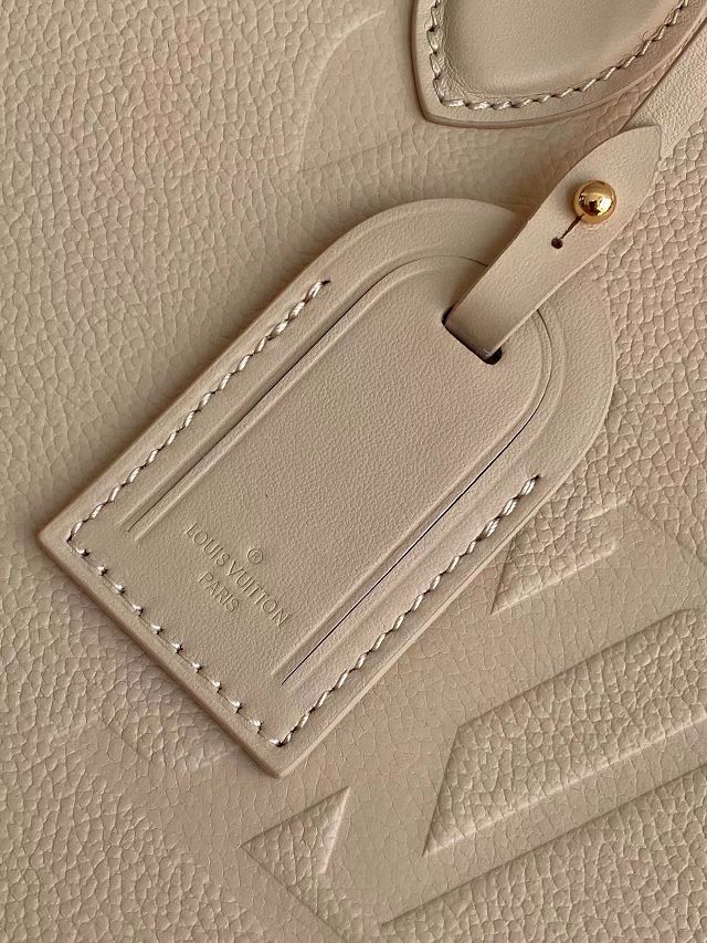 Louis vuitton original calfskin onthego mm M14255 dune