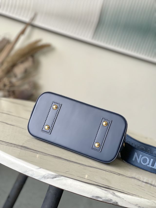 Louis vuitton original epi leather alma BB M14853 dark blue