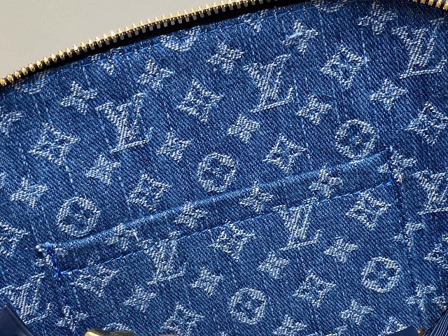 Louis vuitton original epi leather alma BB M14853 dark blue