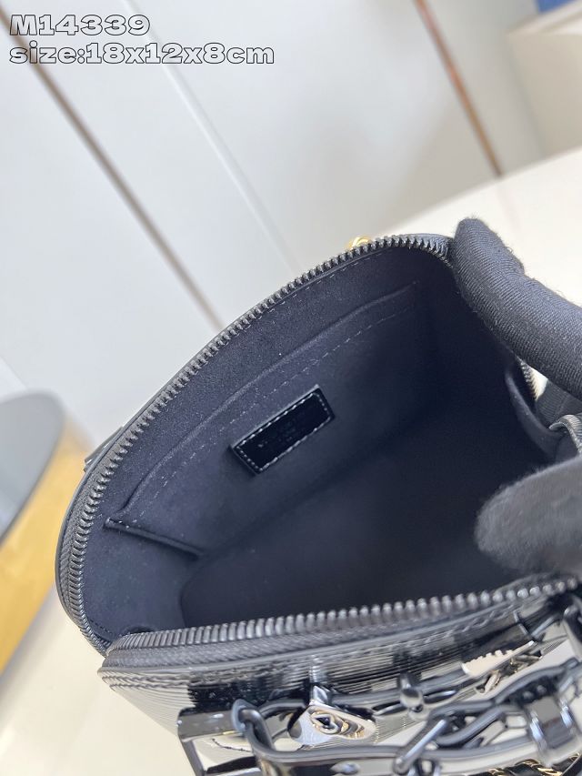 Louis vuitton original epi leather nano alma M14339 black