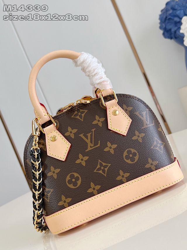 Louis vuitton original monogram canvas nano alma M14335
