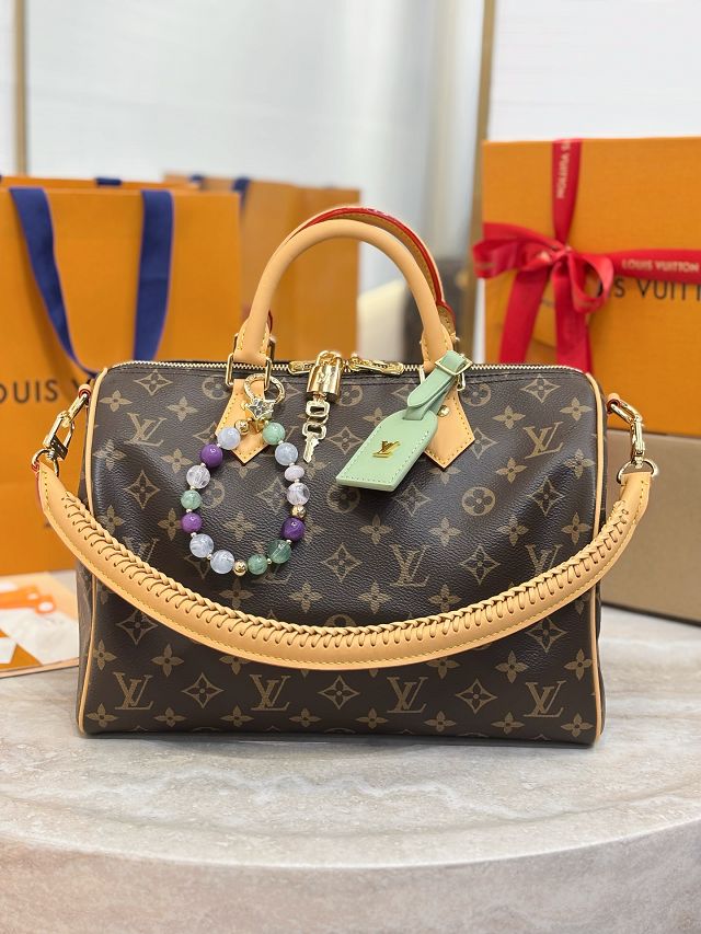 Louis vuitton original monogram canvas speedy soft 30 crafty M15107