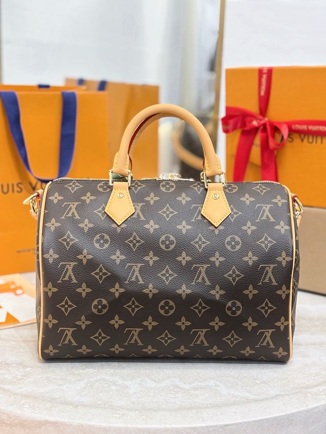 Louis vuitton original monogram canvas speedy soft 30 crafty M15107