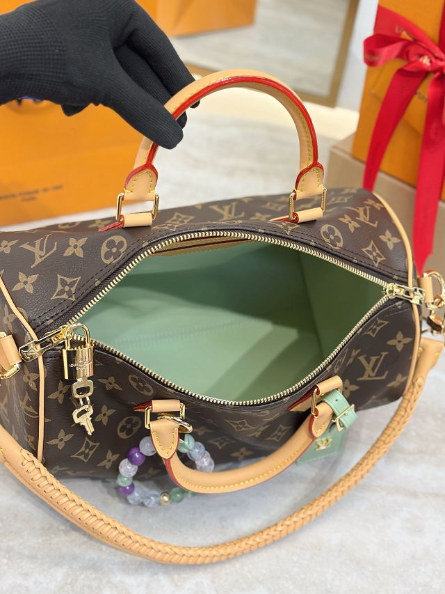 Louis vuitton original monogram canvas speedy soft 30 crafty M15107