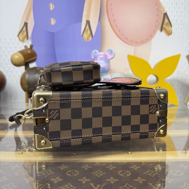 Louis vuitton original damier ebene sawagani trunk N40765