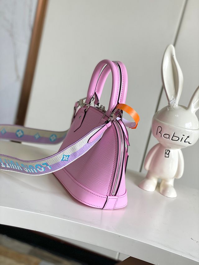 Louis vuitton original epi leather alma BB M22213 purple