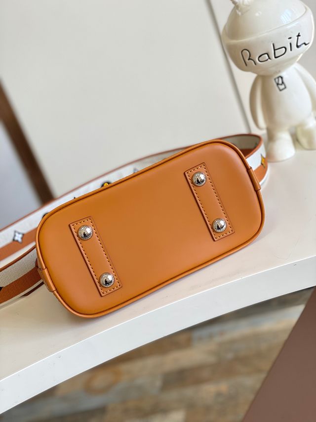 Louis vuitton original epi leather alma BB M57540 brown