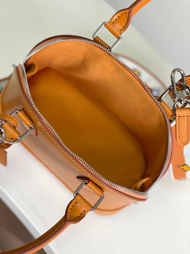 Louis vuitton original epi leather alma BB M57540 brown