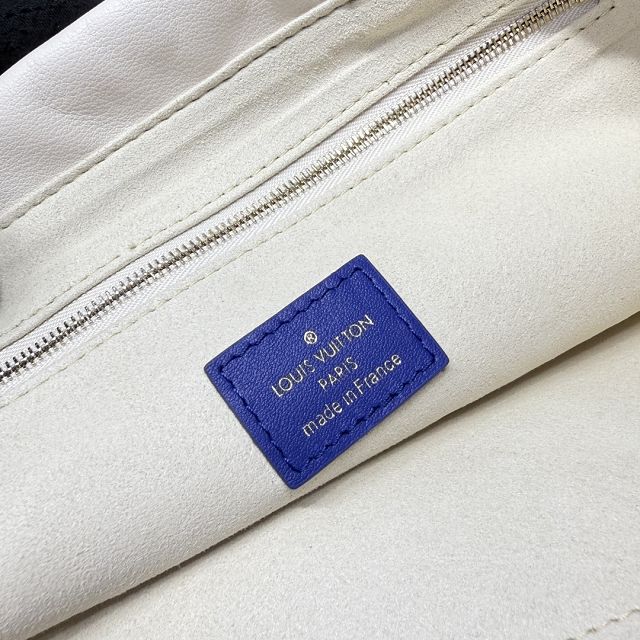 Louis vuitton origianl calfskin dust bag tote M15235 off-white