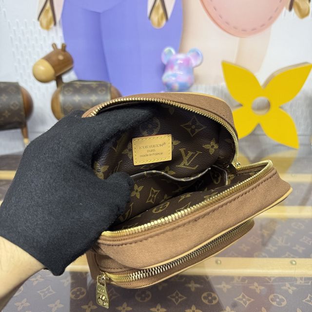 Louis vuitton original canvas amazon bag M25866 brown