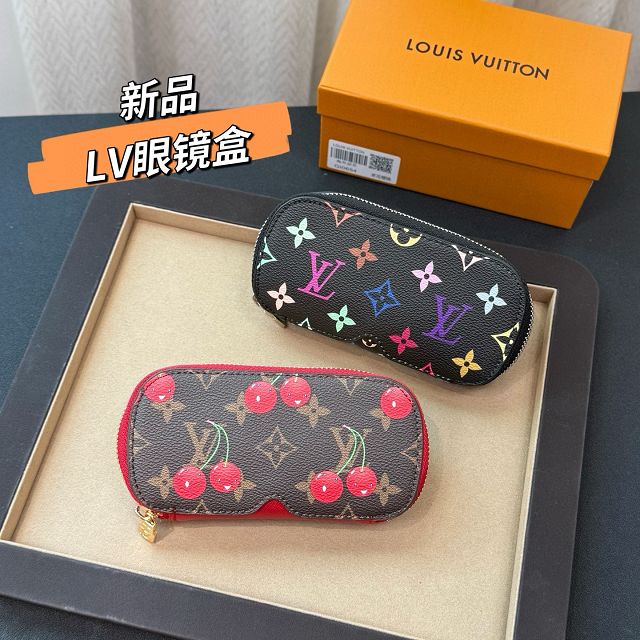 Louis vuitton original canvas sunglasses case M00285 