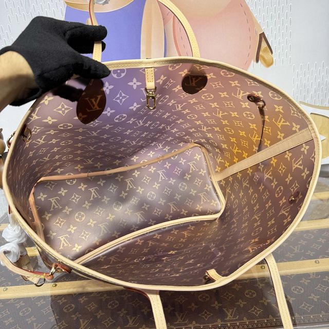 Louis vuitton original monogram PVC neverfull GM M14491 blue