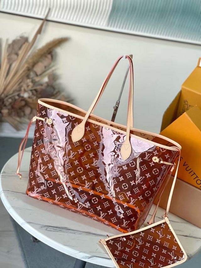 Louis vuitton original monogram PVC neverfull GM M14491 yellow