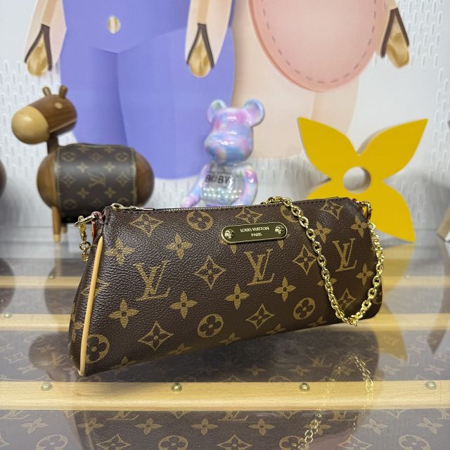 Louis vuitton original monogram canvas pochette eva M13567