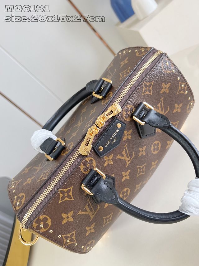 Louis vuitton original monogram canvas speedy trunk 25 M26181