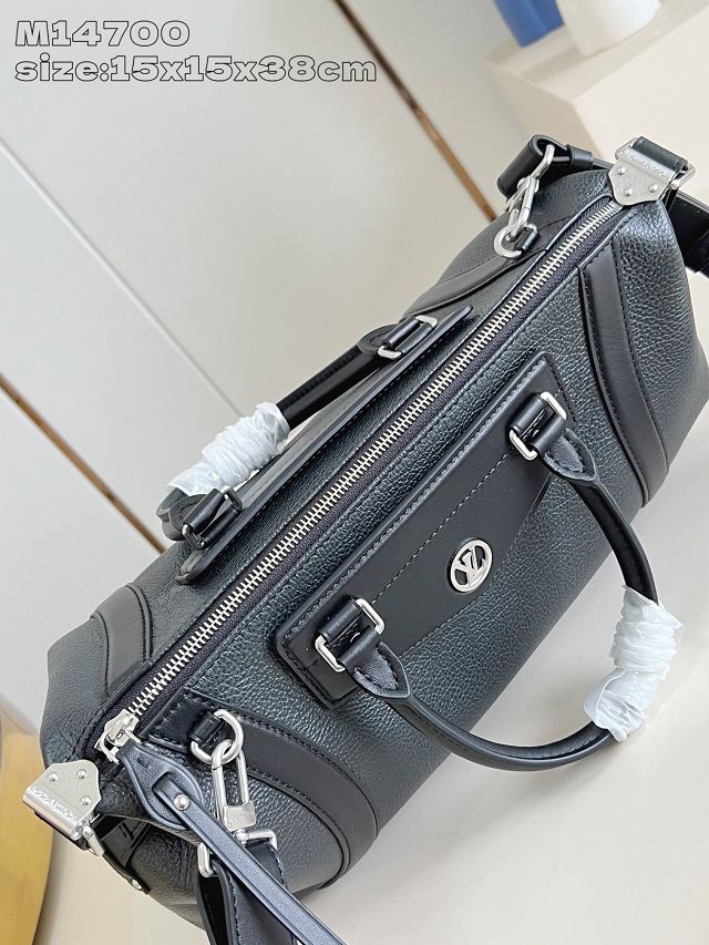 Louis vuitton original calfskin LV biker MM M14700 black