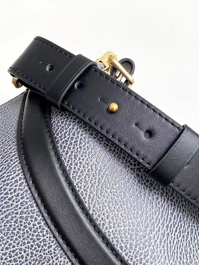 Louis vuitton original calfskin LV biker MM M14702 dark denim