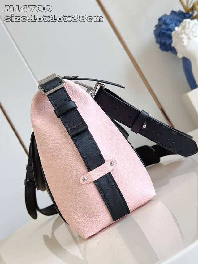 Louis vuitton original calfskin LV biker MM M26563 pink