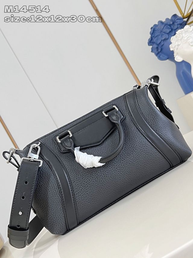 Louis vuitton original calfskin LV biker PM M14514 black