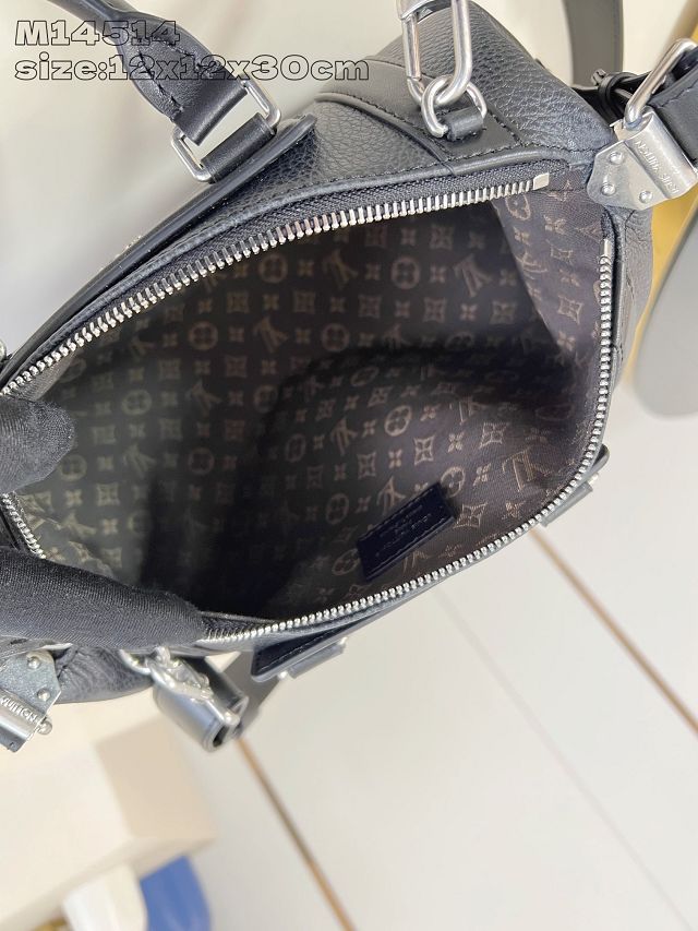 Louis vuitton original calfskin LV biker PM M14514 black