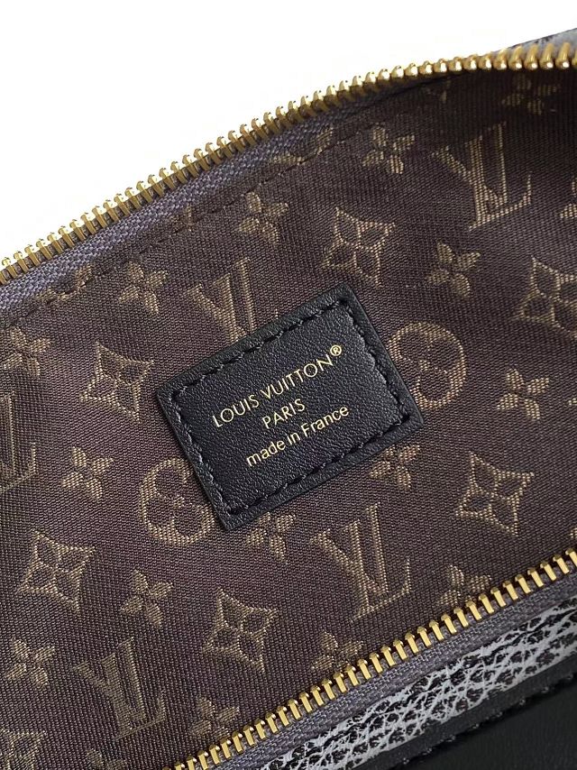 Louis vuitton original calfskin LV biker PM M14514 dark denim