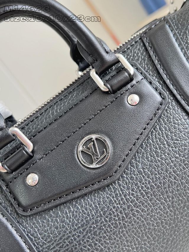 Louis vuitton original calfskin nano LV biker M14623 black