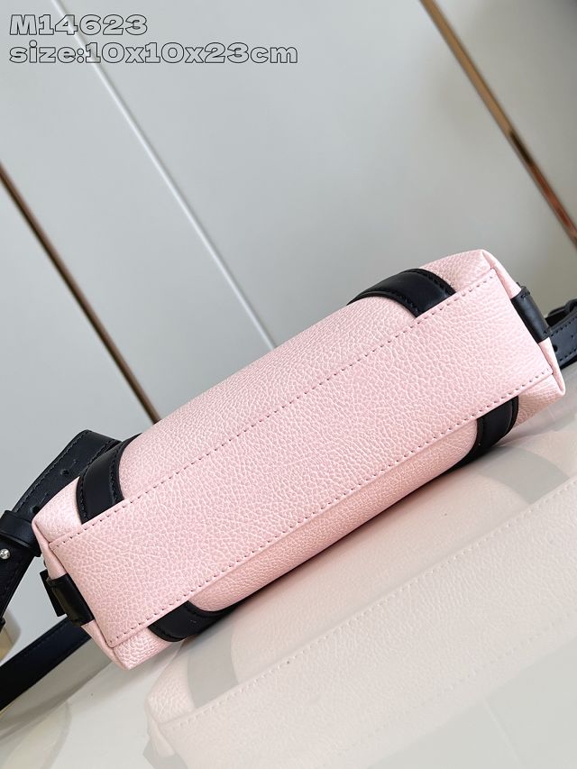 Louis vuitton original calfskin nano LV biker M25566 pink