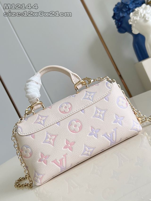 Louis vuitton original calfskin nano madeleine bag M25596 dream beige