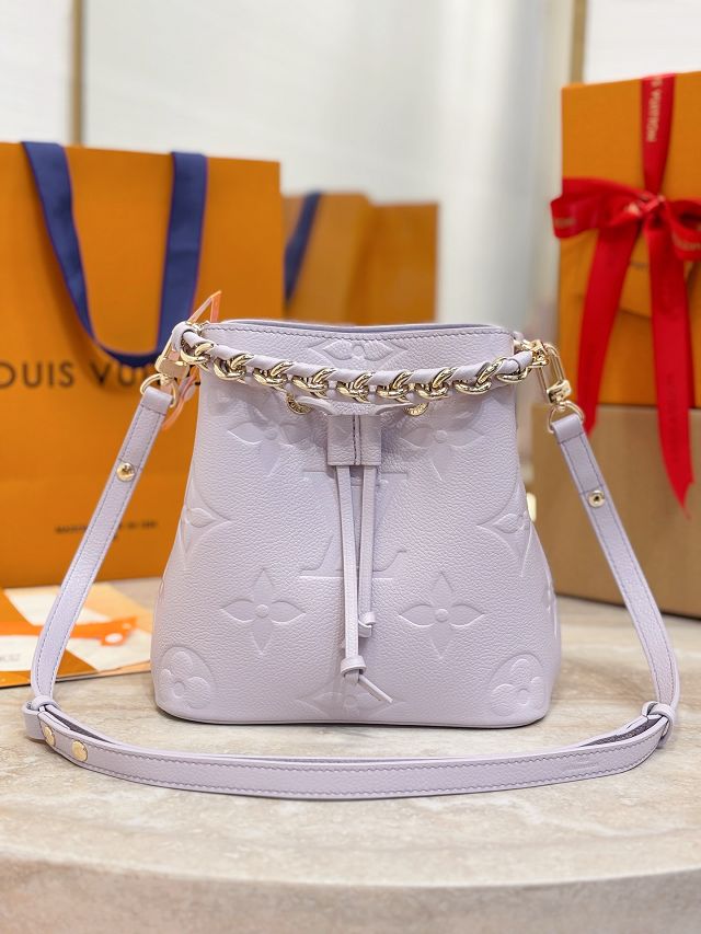Louis vuitton original calfskin neonoe BB M25675 light purple