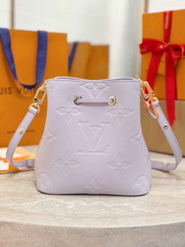 Louis vuitton original calfskin neonoe BB M25675 light purple