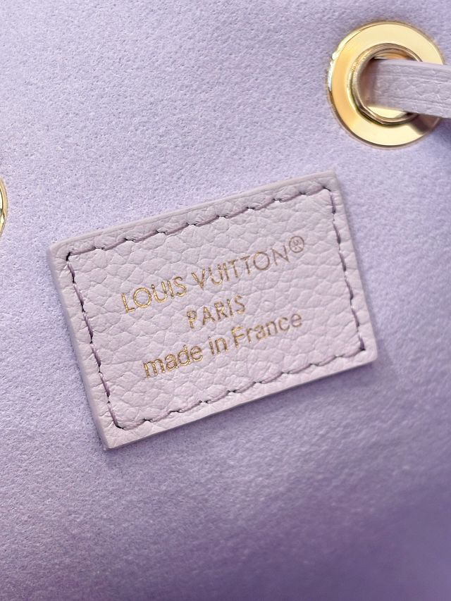 Louis vuitton original calfskin neonoe BB M25675 light purple