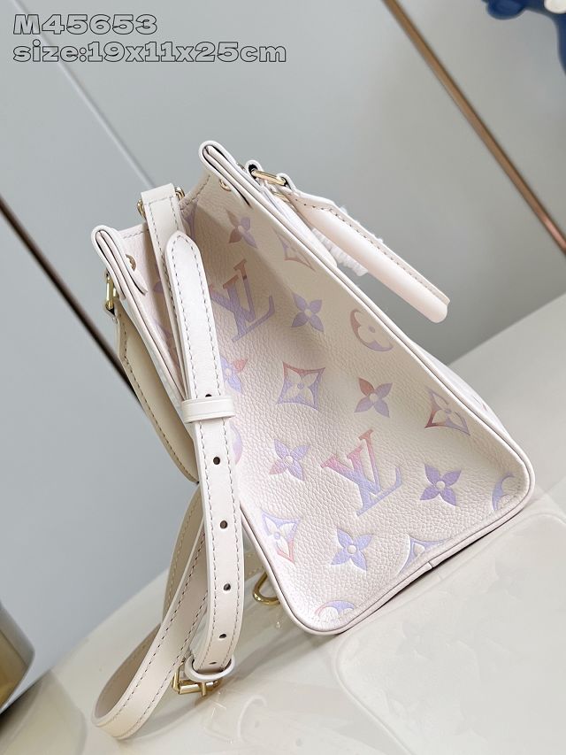 Louis vuitton original calfskin onthego pm M45653 dream beige