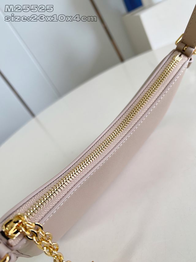 Louis vuitton original calfskin pochette LV bloom M25784 sand