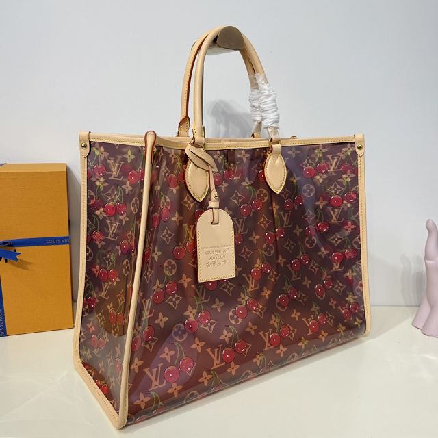 Louis vuitton original monogram cherry crystal onthego GM M14306