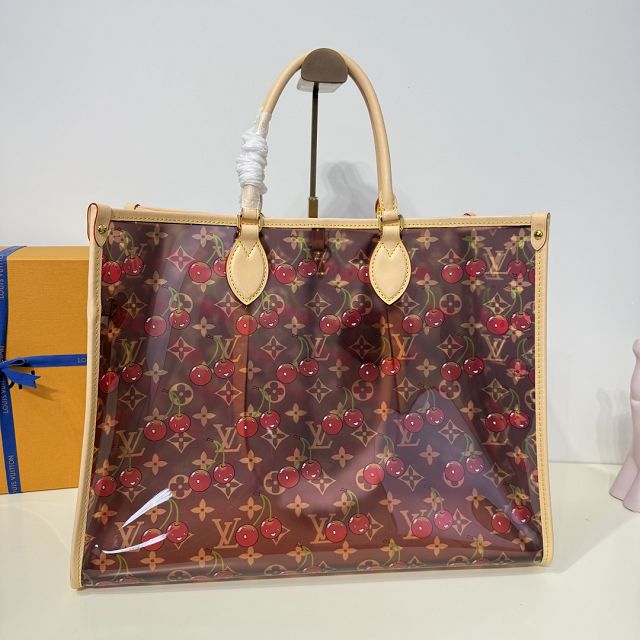 Louis vuitton original monogram cherry crystal onthego GM M14306