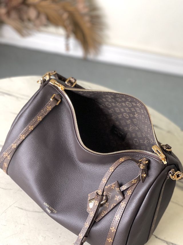 Louis vuitton original calfskin express travel MM M26397 dark brown