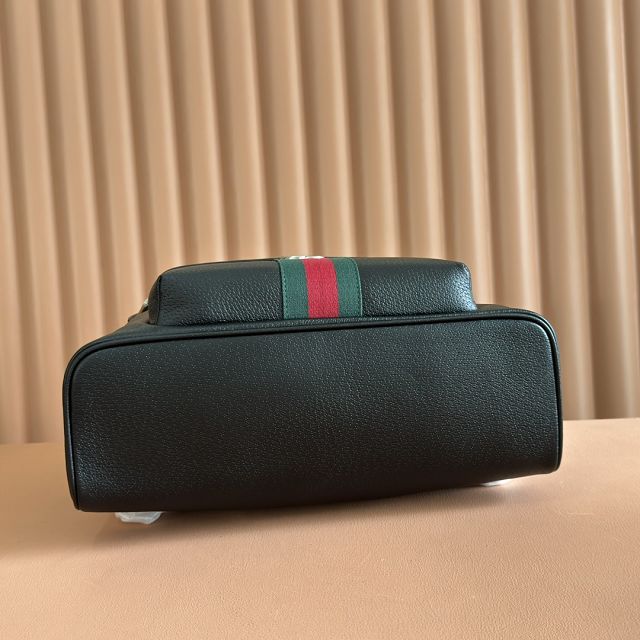 GG original calfskin ophidia medium backpack 834466 black