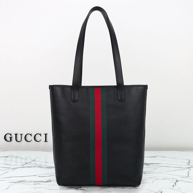 GG original calfskin ophidia medium tote bag 834465 black