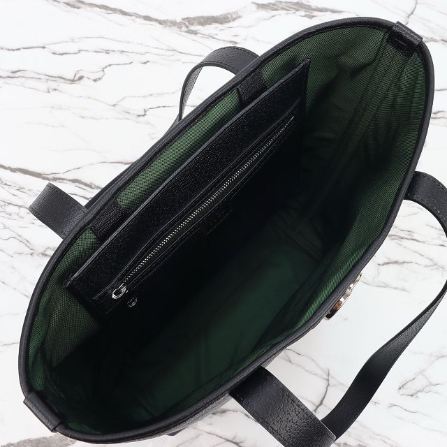 GG original calfskin ophidia medium tote bag 834465 black
