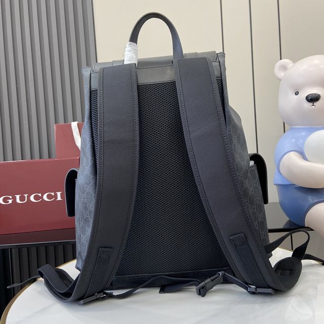 GG original fabric medium backpack 495563 black