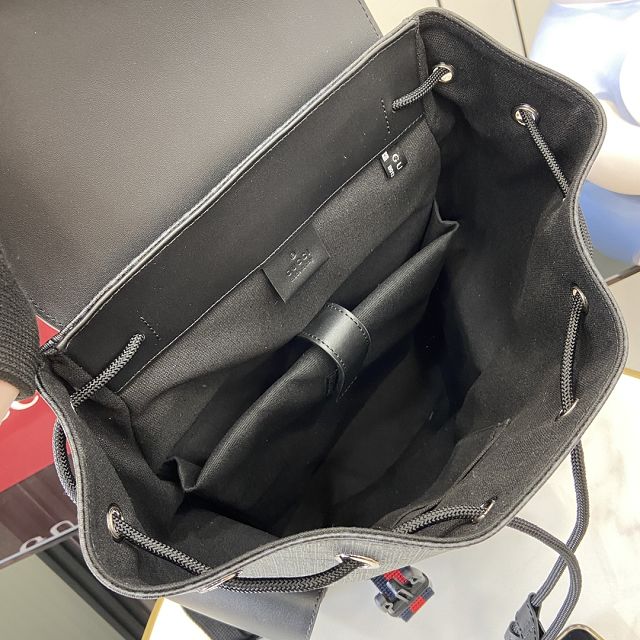 GG original fabric medium backpack 495563 black