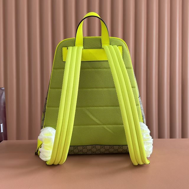 GG original fabric ophidia medium backpack 834466 green