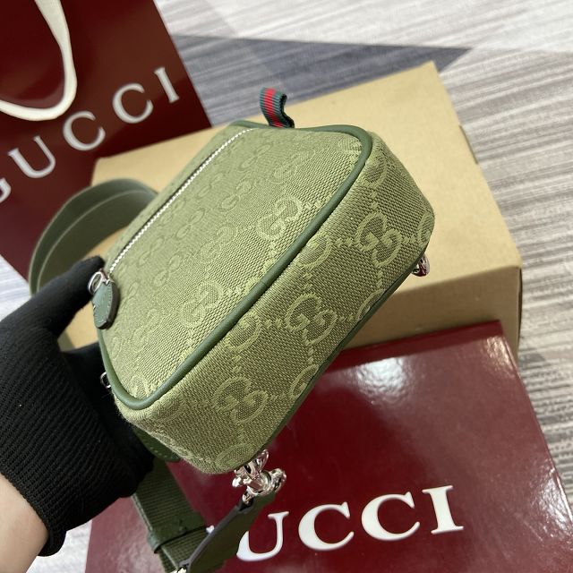 GG original canvas mini slingbag 834258 green