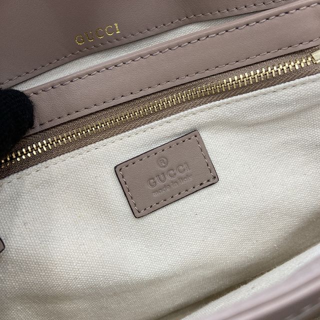 GG original calfskin 1955 horsebit shoulder bag 815178 taupe